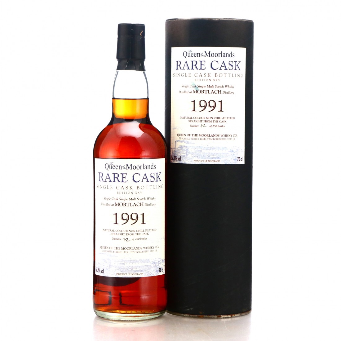 Mortlach 1991 Queen of the Moorlands Edition XXV Whisky Auctioneer