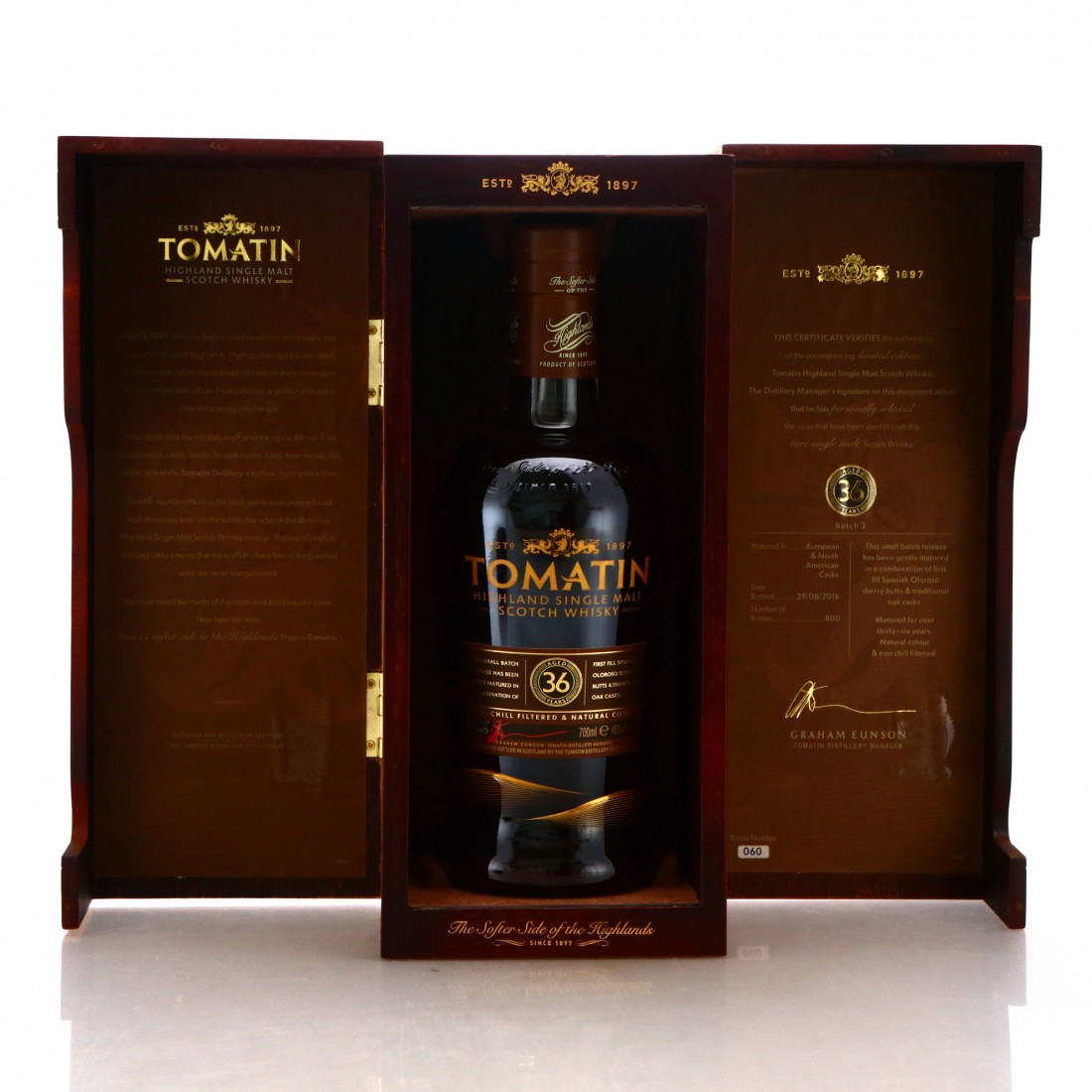 Tomatin 36 Year Old Rare Casks Batch #3 | Whisky Auctioneer