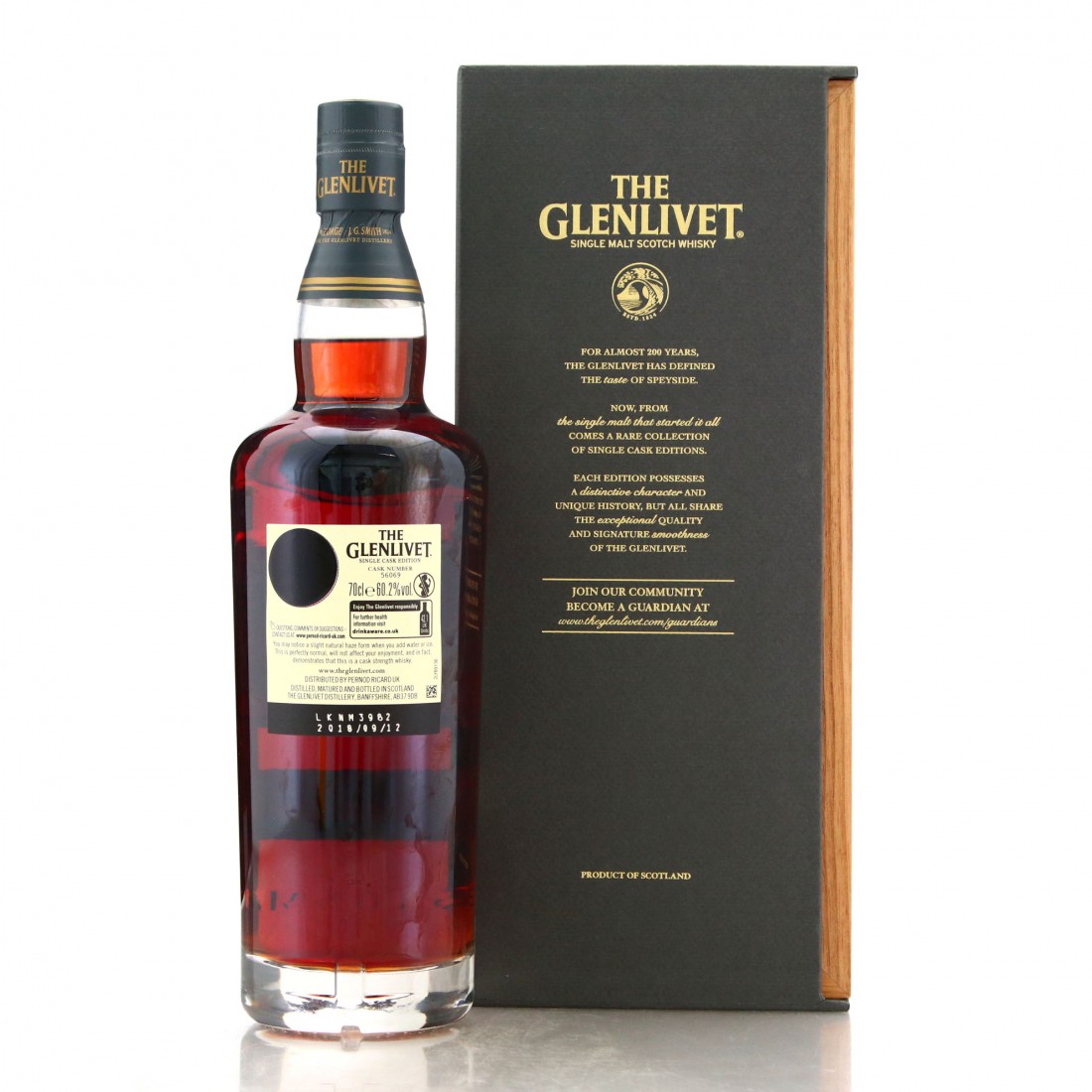 Glenlivet 15 Year Old Single Sherry Cask 56069 Whisky Auctioneer