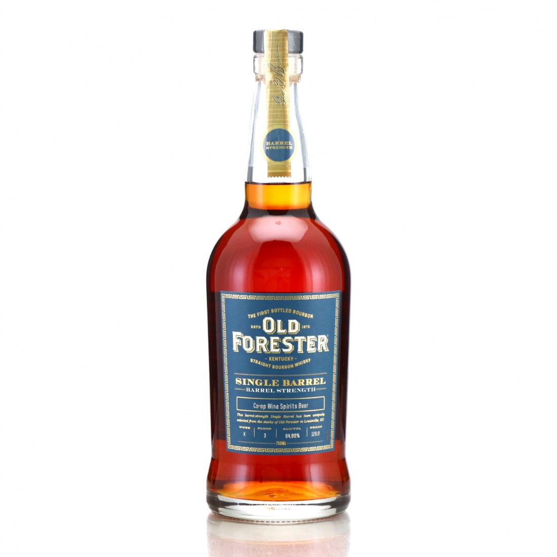 Old Forester Barrel Strength Single Barrel / CoOp Wine Spirits Beer
