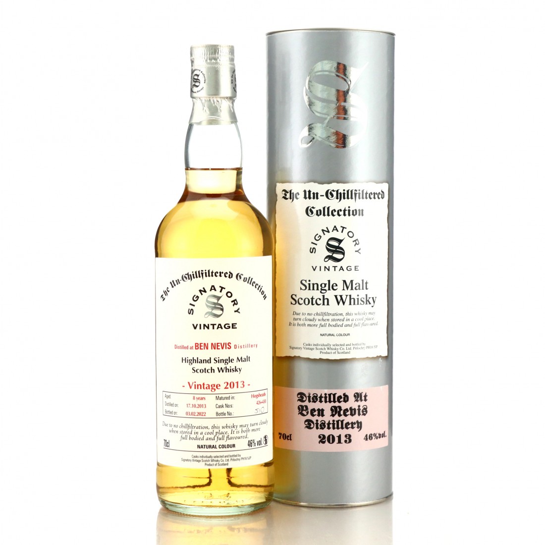 Ben Nevis 2013 Signatory Vintage 8 Year Old | Whisky Auctioneer
