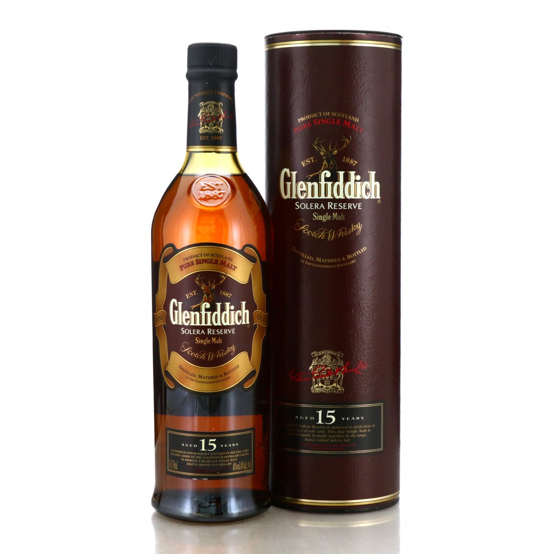 Glenfiddich 15 Year Old Solera Reserve pre-2007 | Whisky Auctioneer