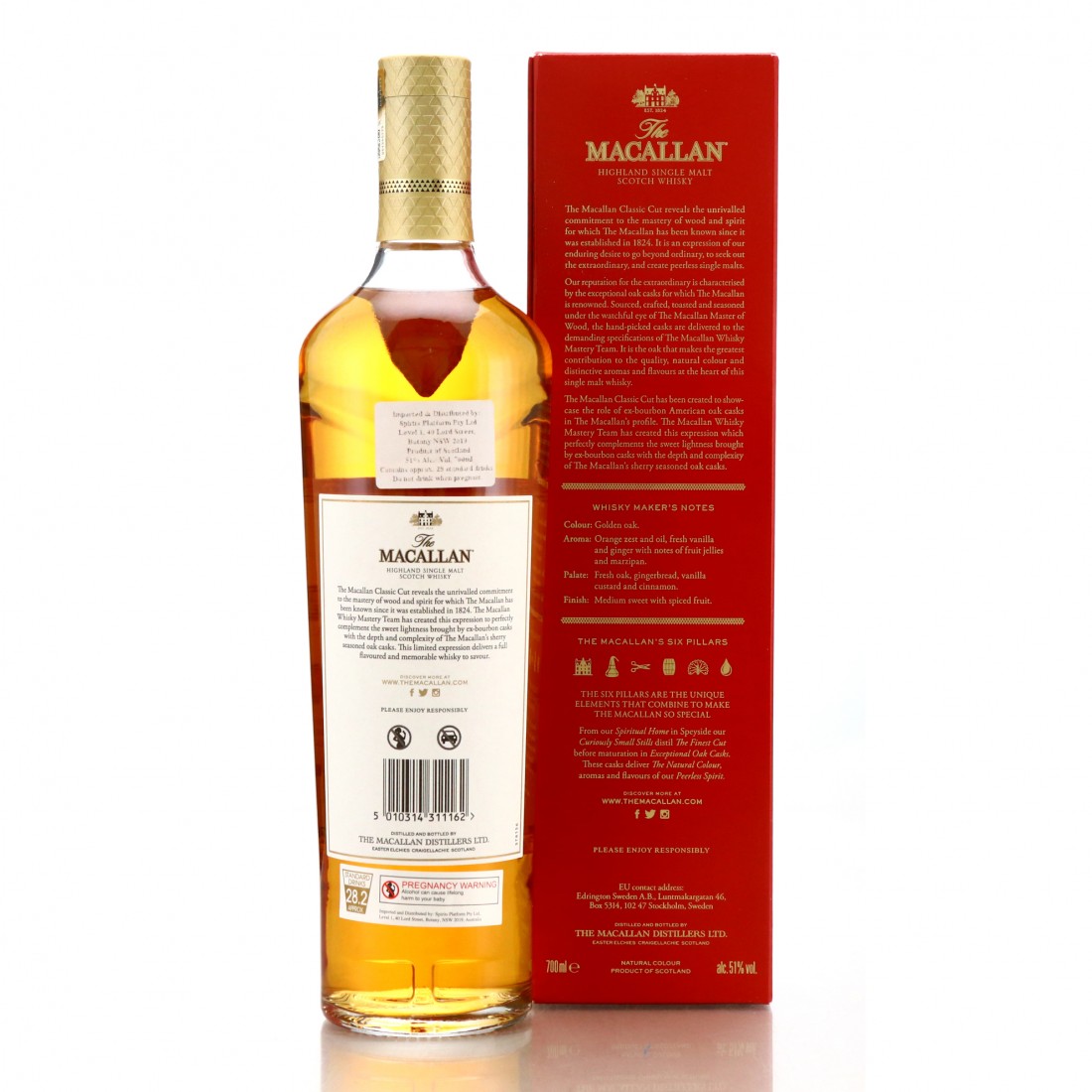 Macallan Classic Cut 2021 Release Whisky Auctioneer