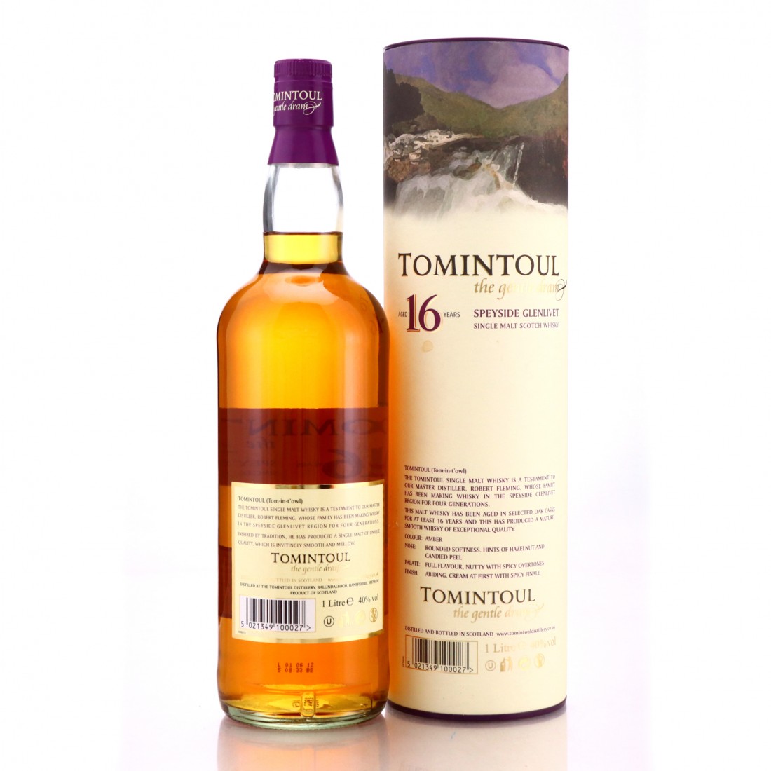 Tomintoul 16 Year Old 1 Litre Whisky Auctioneer