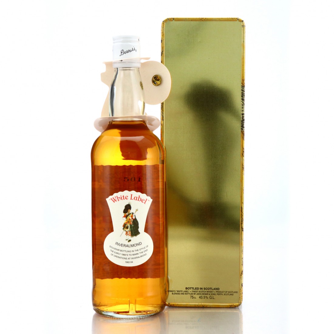 Dewar's White Label 1990s Inveralmond Souvenir Whisky Auctioneer