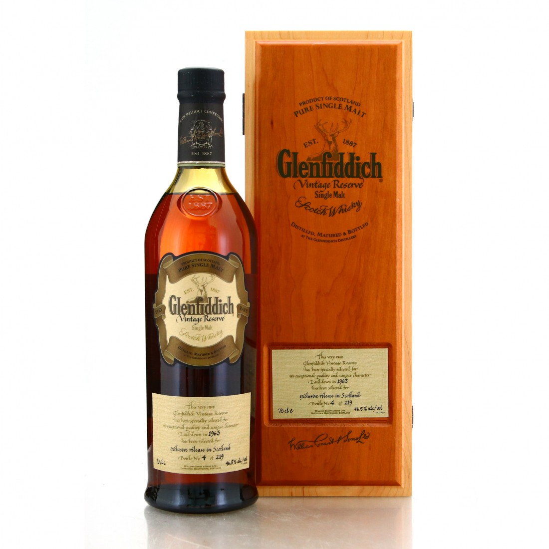 Glenfiddich 1963 Vintage Reserve 12730 / Scottish Exclusive Whisky