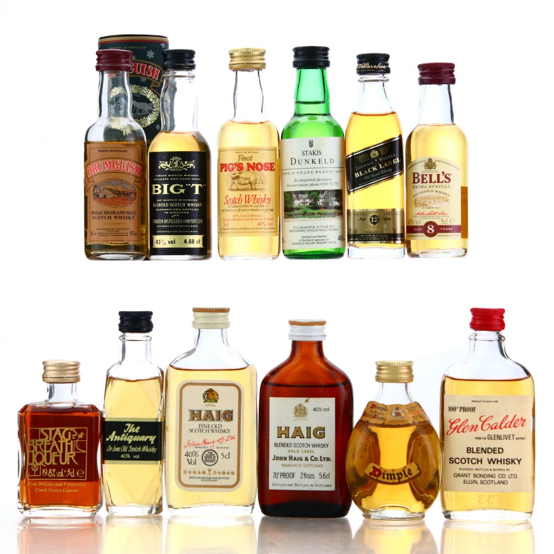 Scotch Whisky Miniature x 12 | Whisky Auctioneer
