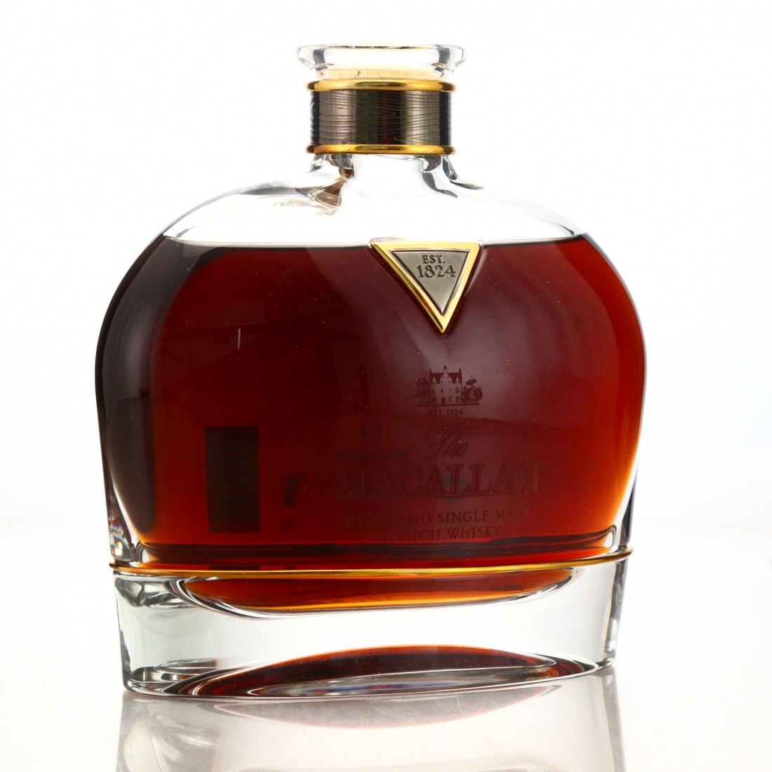 Adler Whisky Whiskyflasche, Bulldogge Whiskey Dekanter, Sammlerstück Glas Bronco Whiskyflasche