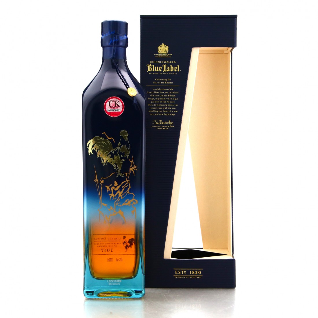 Johnnie Walker Blue Label Year of the Rooster 1 Litre 2017 | Whisky ...