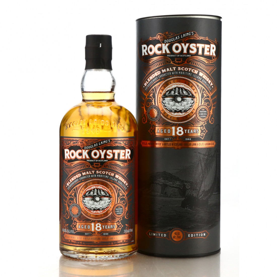 Rock Oyster 18 Year Old Whisky Auctioneer