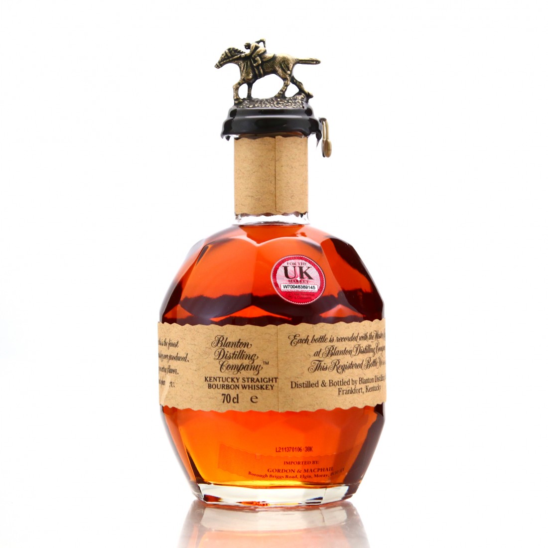 Blanton's Single Barrel dumped 2021 70cl Whisky Auctioneer