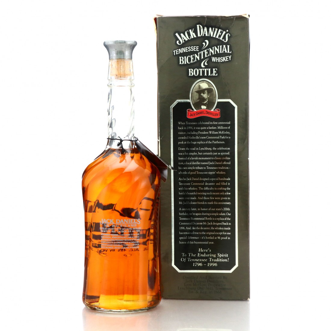 Jack Daniel's Tennessee Bicentennial 96 Proof 1996 Whisky Auctioneer