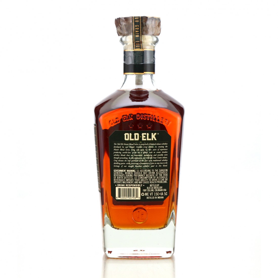 Old Elk Four Grain Straight Bourbon Whisky Auctioneer