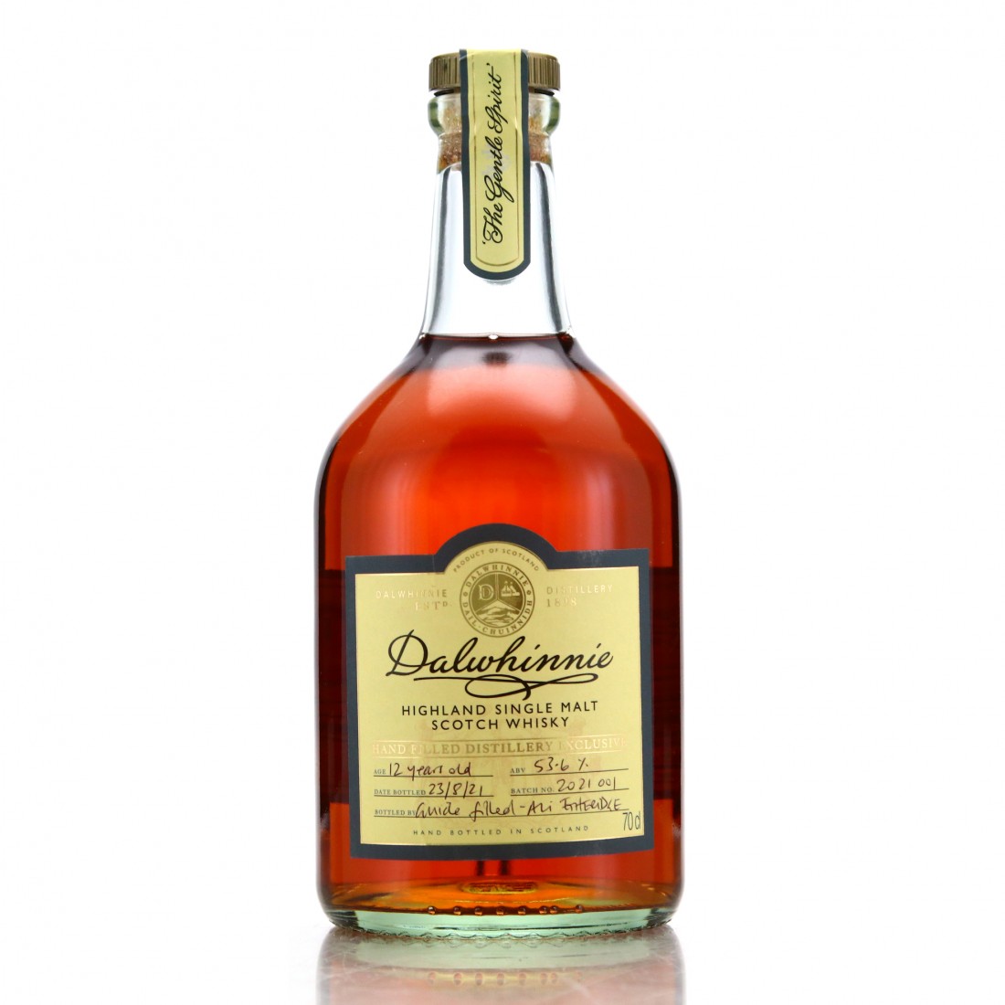 Dalwhinnie 12 Year Old Hand Filled Batch 2021001 Whisky Auctioneer