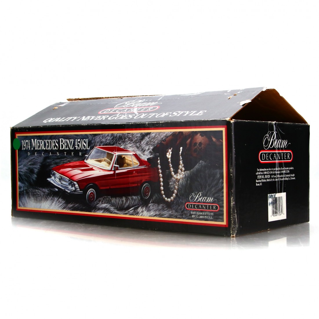 Jim Beam 1974 Mercedes Benz 450L Decanter 1980s Whisky Auctioneer