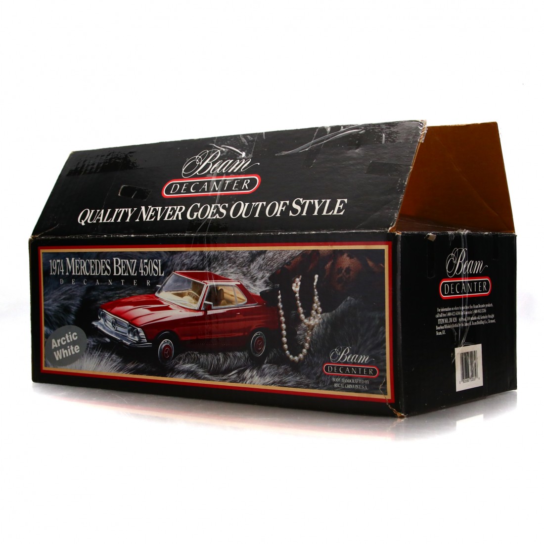 Jim Beam 1974 Mercedes Benz 450L Decanter 1980s Whisky Auctioneer