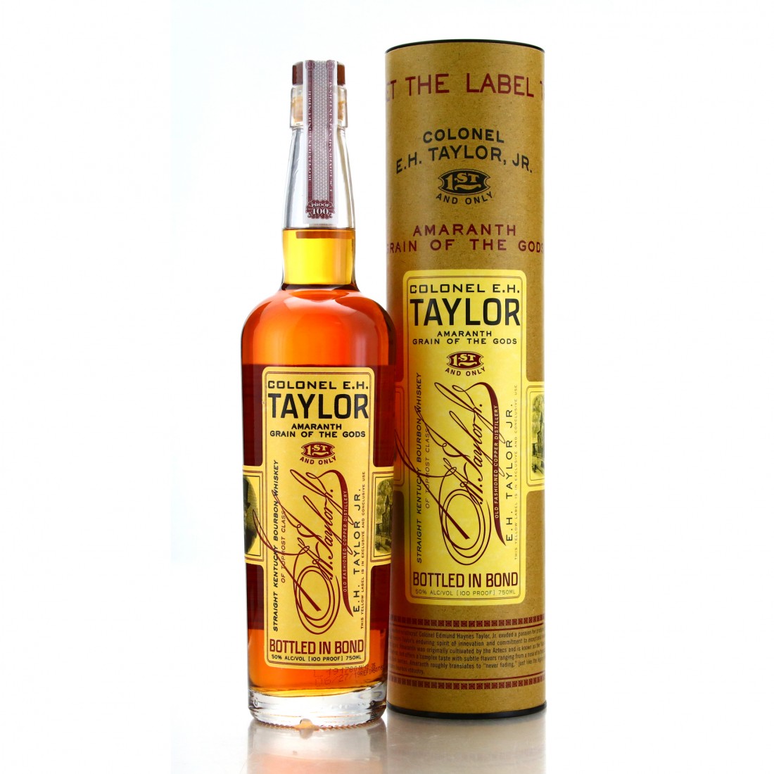 Colonel E.H. Taylor Amaranth Grain of the Gods Whisky Auctioneer