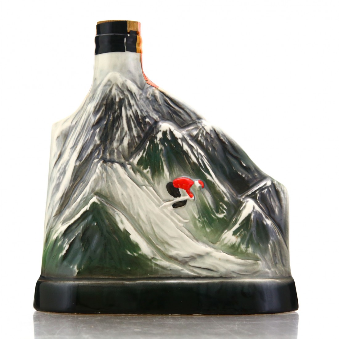 Beam 100 Month Old Harry Hoffman Ski Country Decanter 1970s Whisky