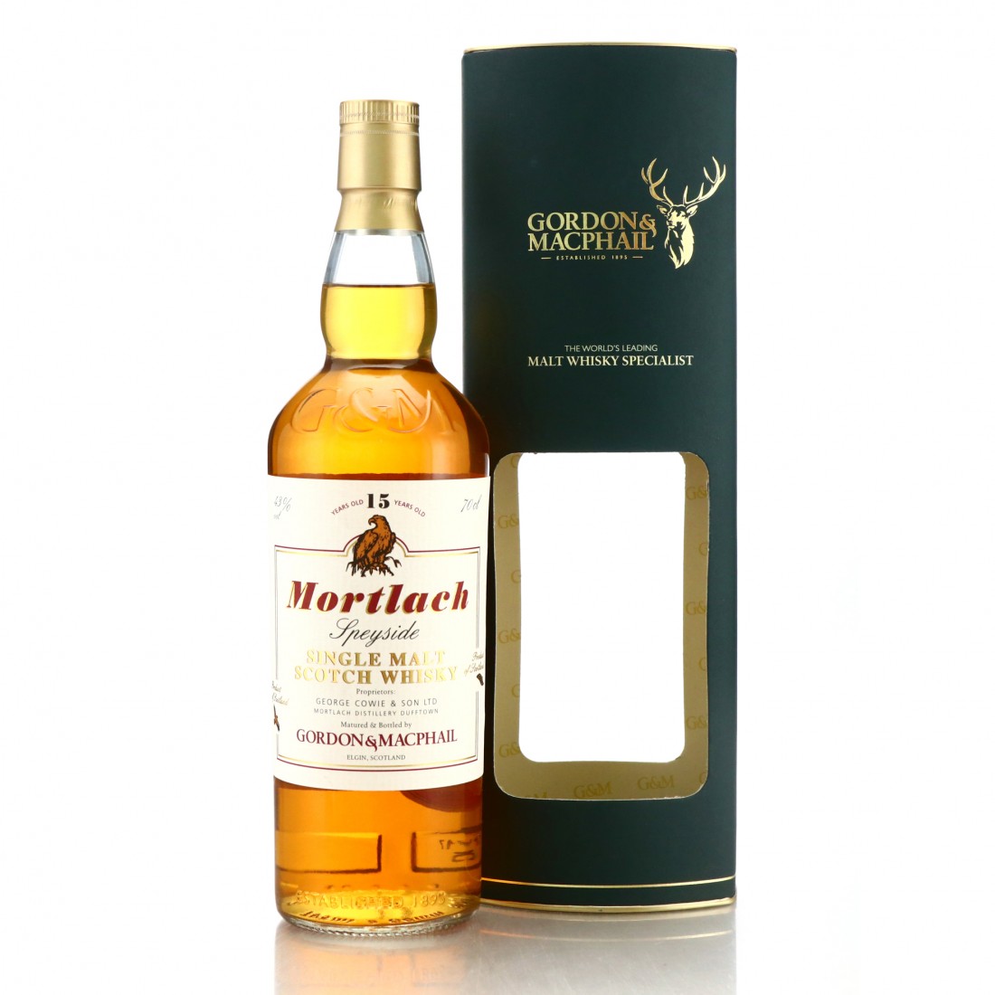 Mortlach 15 Year Old Gordon and MacPhail Whisky Auctioneer