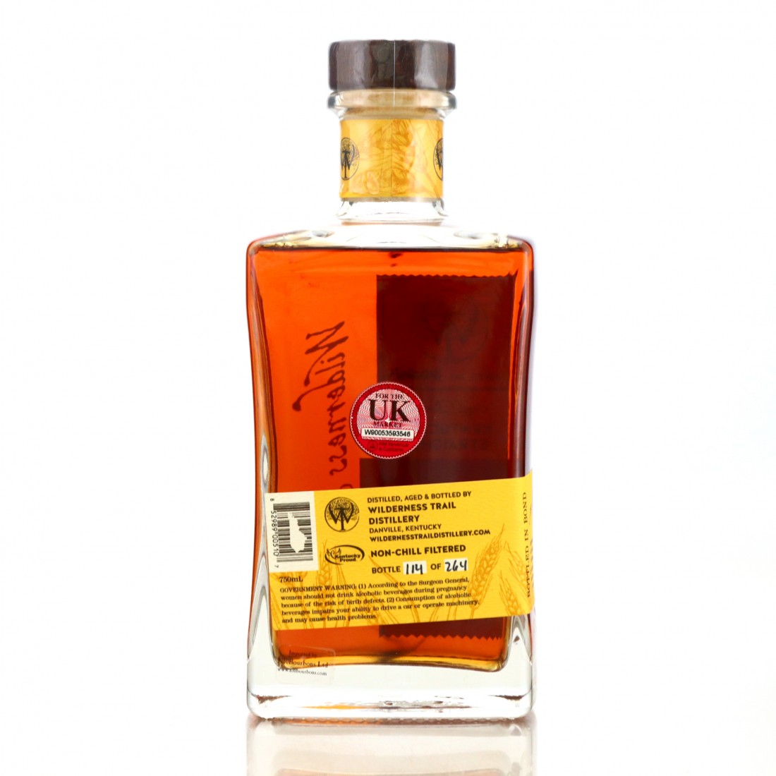 Wilderness Trail Single Barrel Bourbon 1642020A Whisky Auctioneer