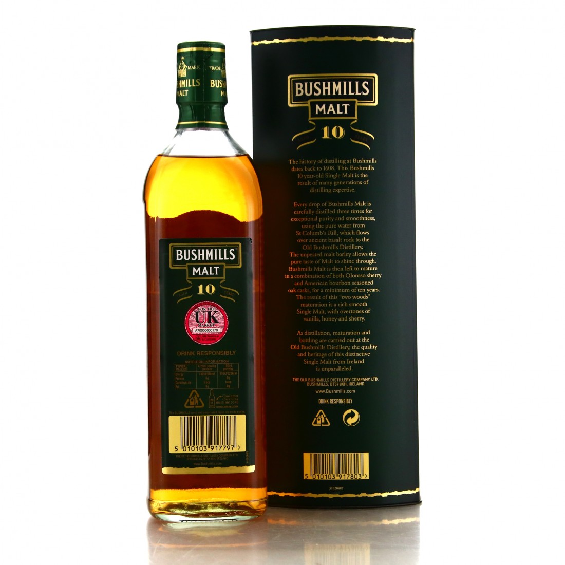 Bushmills 10 Year Old Single Malt | Whisky Auctioneer