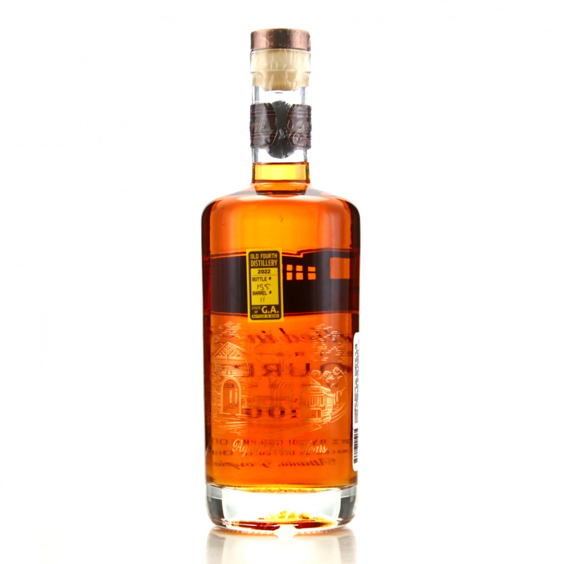 Old Fourth Distillery Bottled in Bond 100 Proof / Seelbach's Whisky