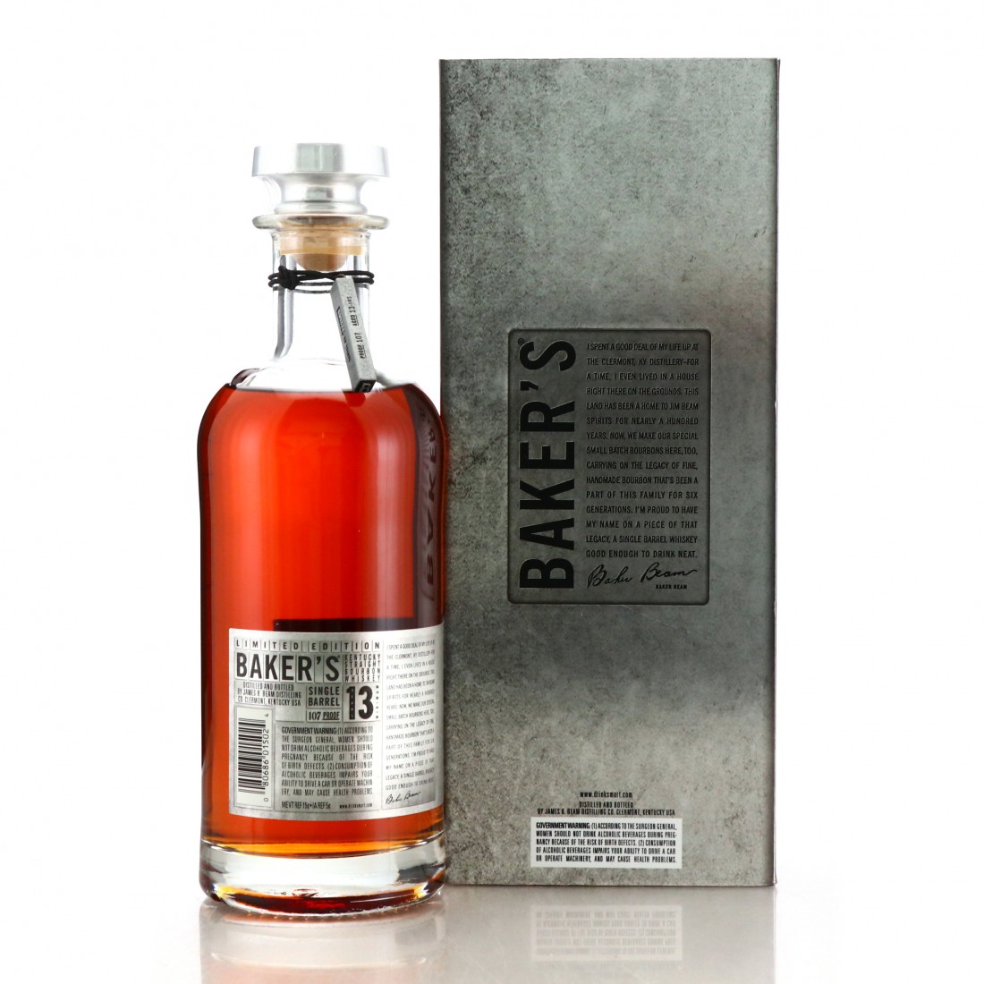 Baker's 13 Year Old Single Barrel Bourbon 222063 Whisky Auctioneer