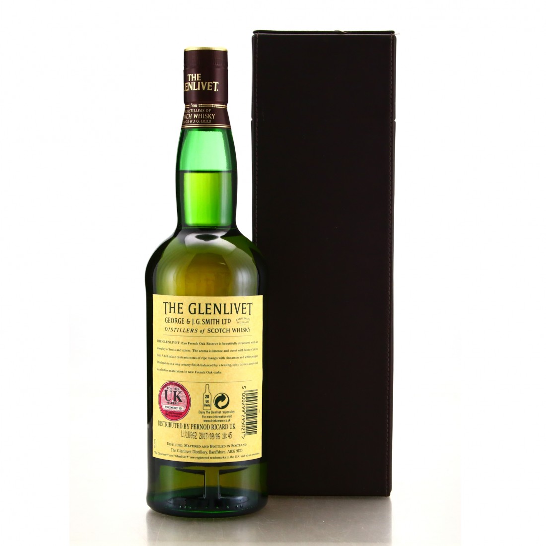 Glenlivet 15 Year Old French Oak Reserve pre2011 Whisky Auctioneer