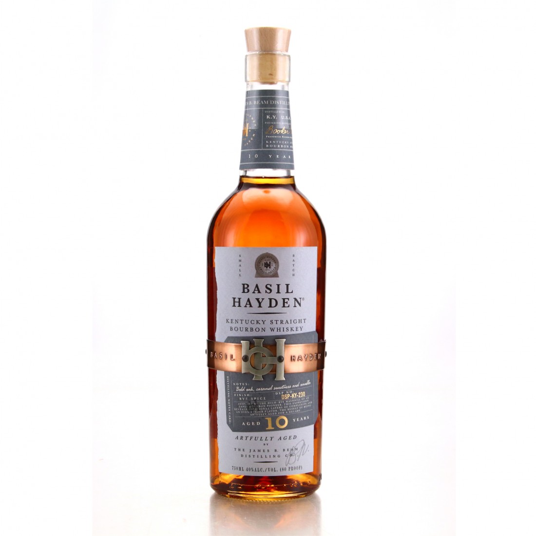 Basil Hayden's 10 Year Old Kentucky Straight Bourbon Whisky Auctioneer