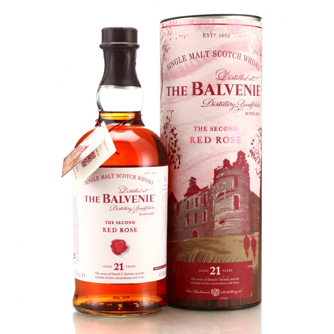 Balvenie 21 Year Old The Second Red Rose Whisky Auctioneer