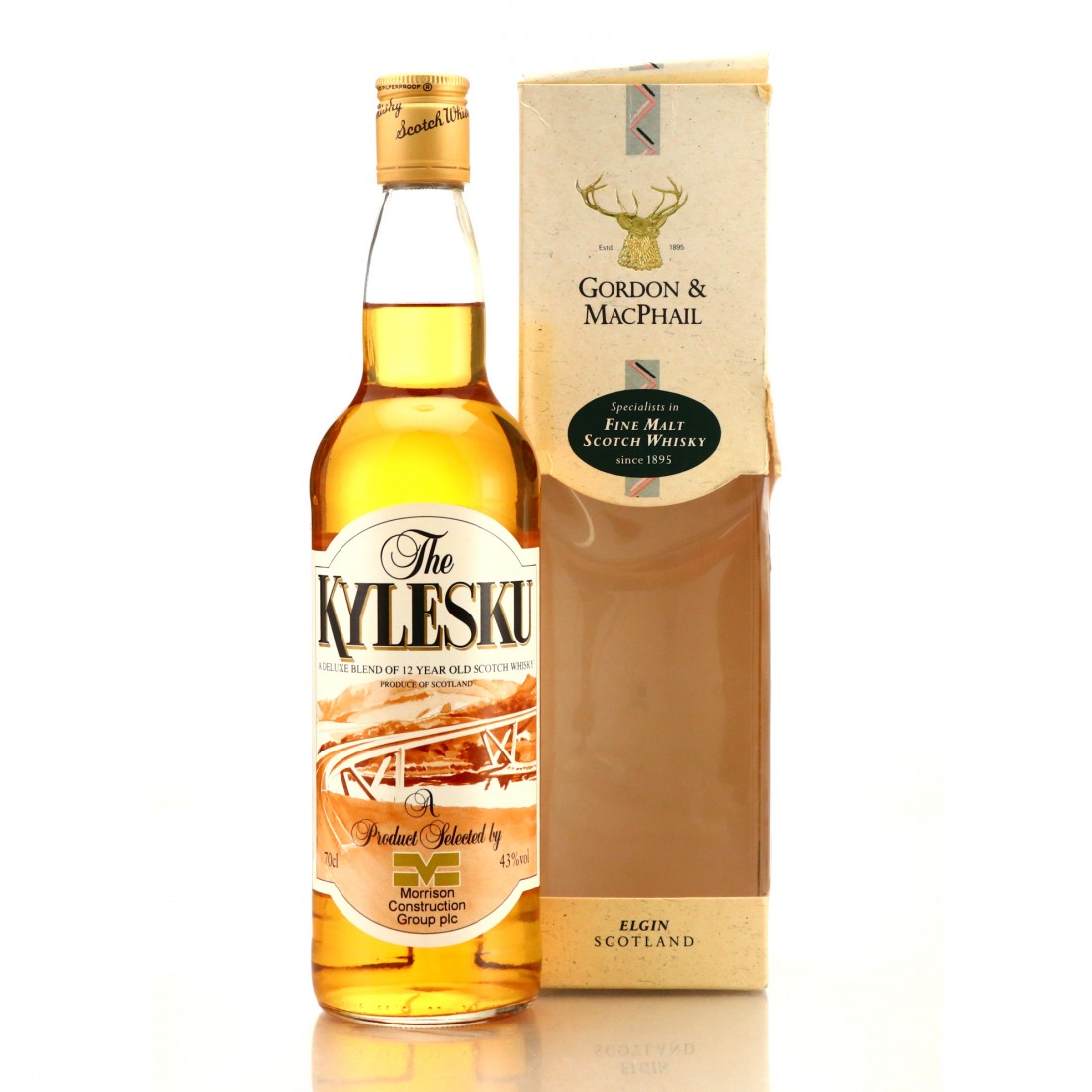 Kylesku 12 Year Old Blended Whisky / Morrison Construction Whisky