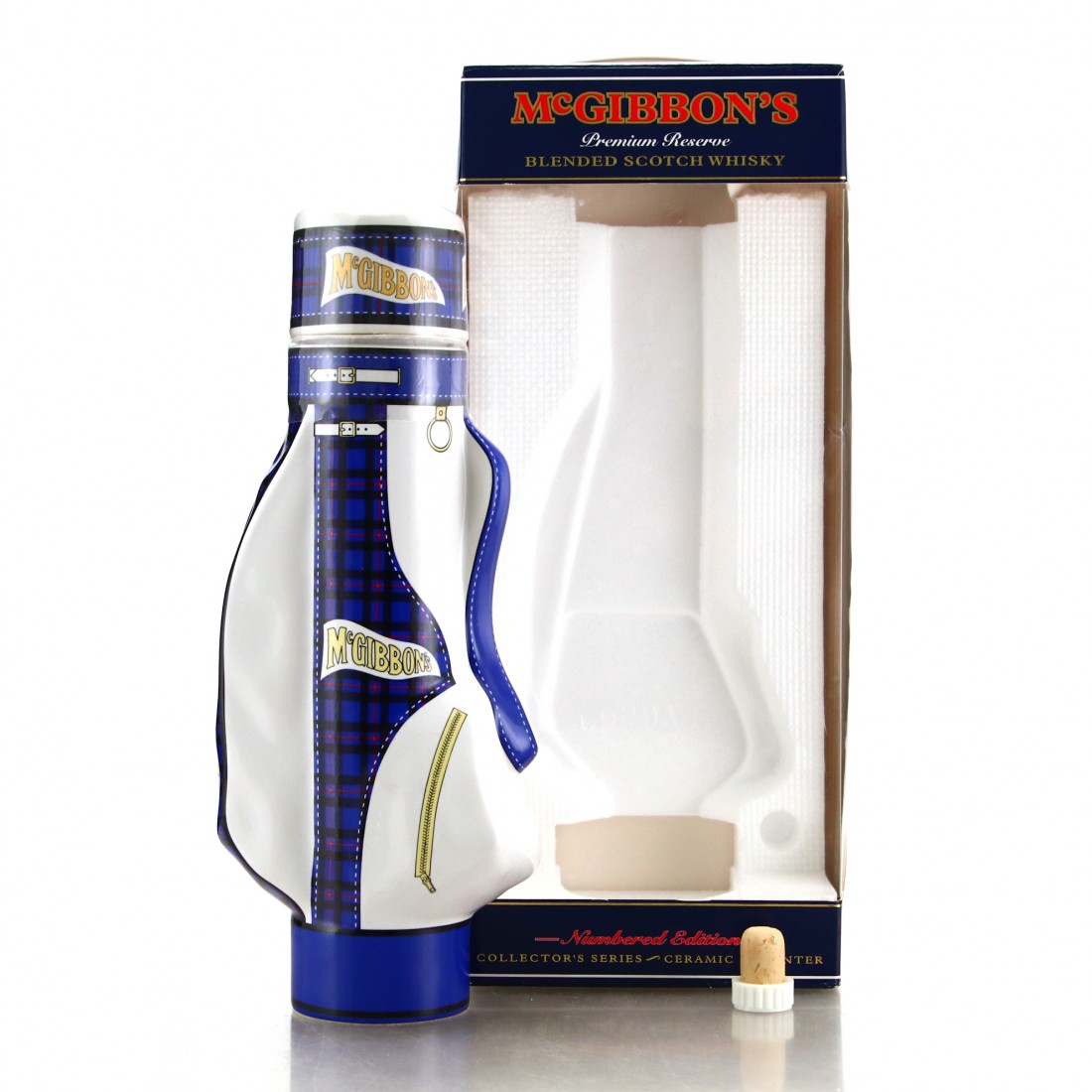McGibbon's Premium Reserve Golf Bag Decanter Whisky Auctioneer