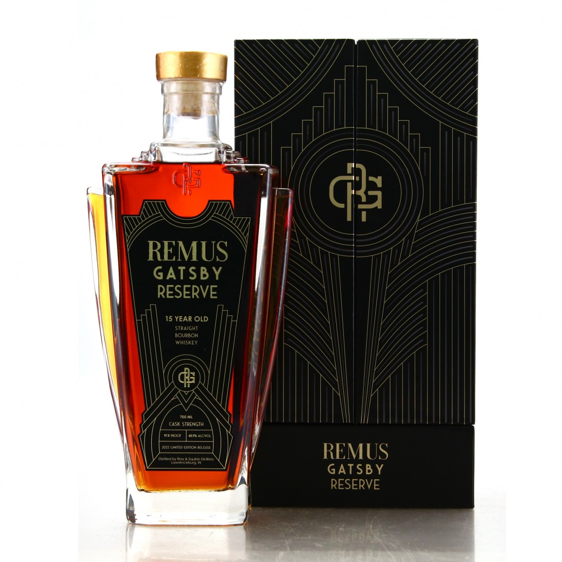 Remus 15 Year Old Gatsby Reserve Cask Strength Straight Bourbon 2022