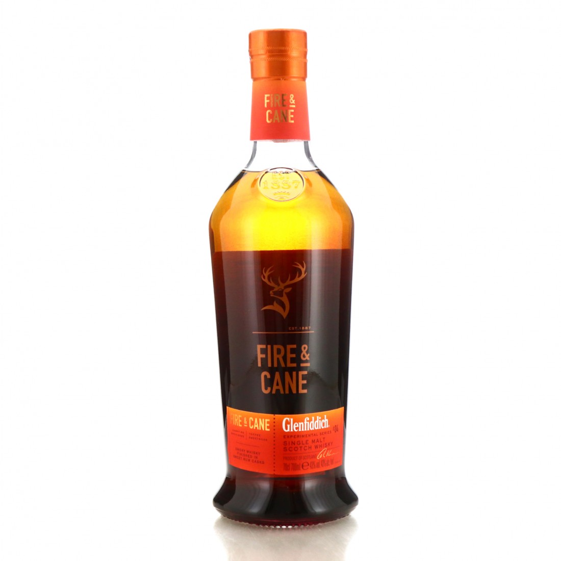 Glenfiddich Experimental Series 4 Fire and Cane Whisky Auctioneer