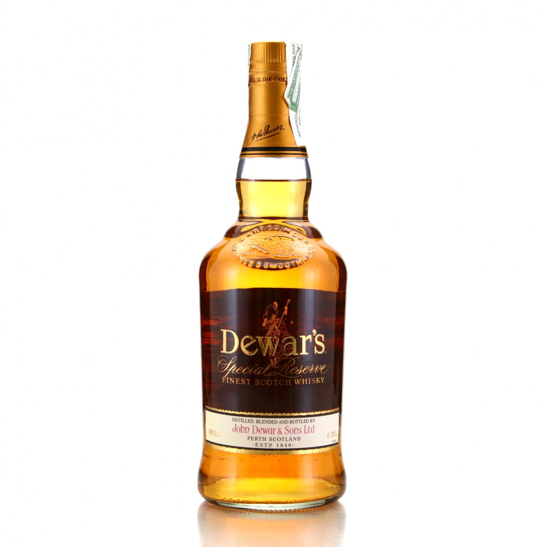 Dewar's Special Reserve 75cl Whisky Auctioneer