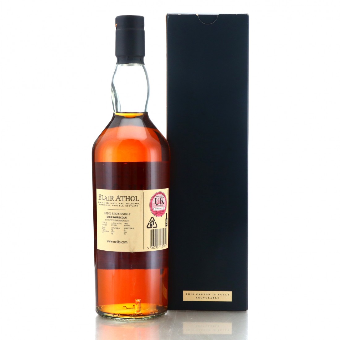 Blair Athol 12 Year Old Flora and Fauna Whisky Auctioneer
