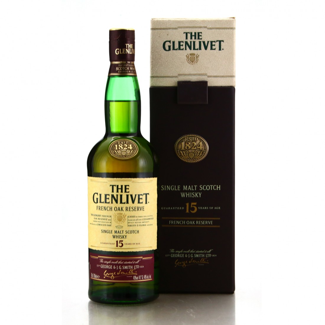 Glenlivet 15 Year Old French Oak Reserve 2006 Release Whisky Auctioneer