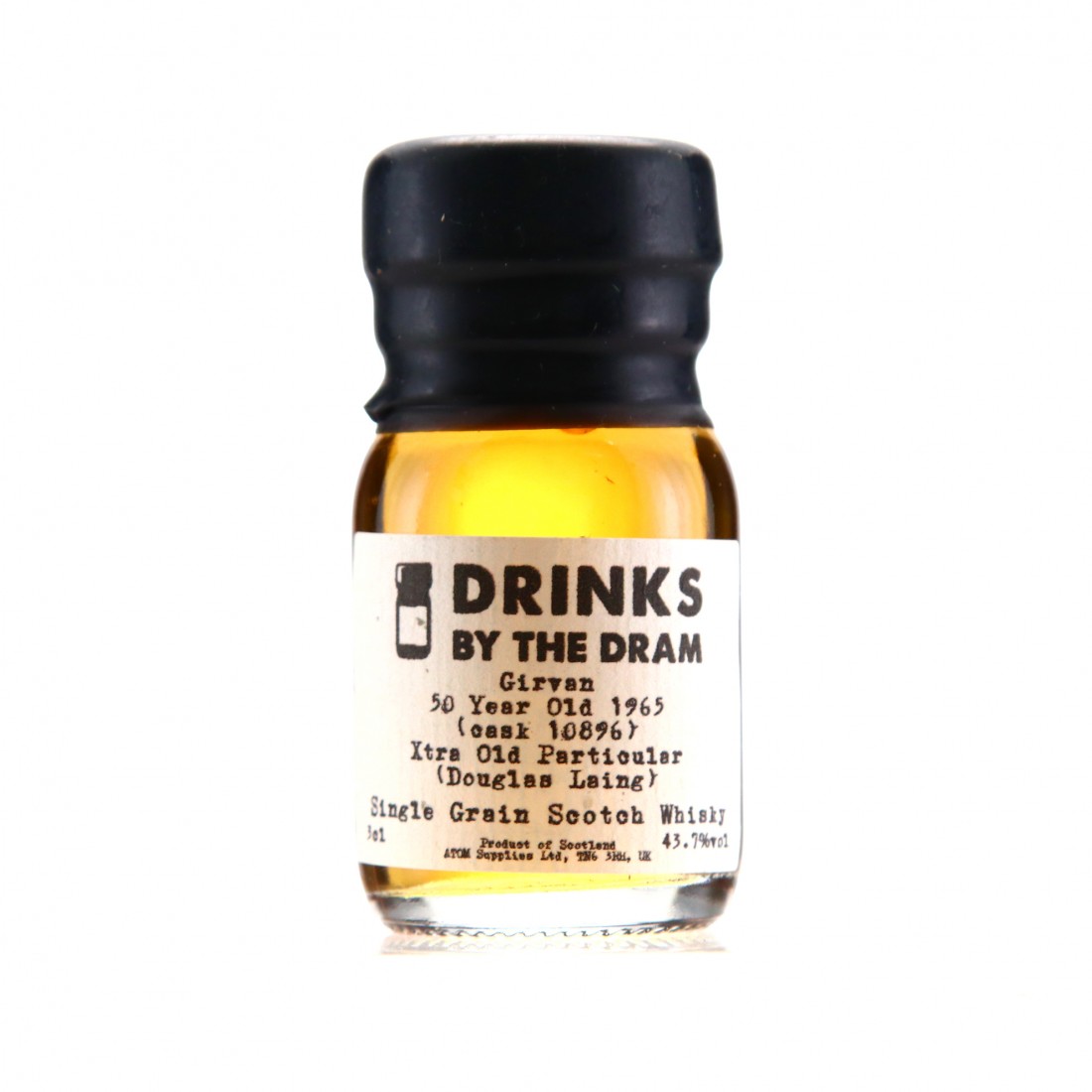 Girvan 1965 Douglas Laing XOP 50 Year Old Sample Whisky Auctioneer