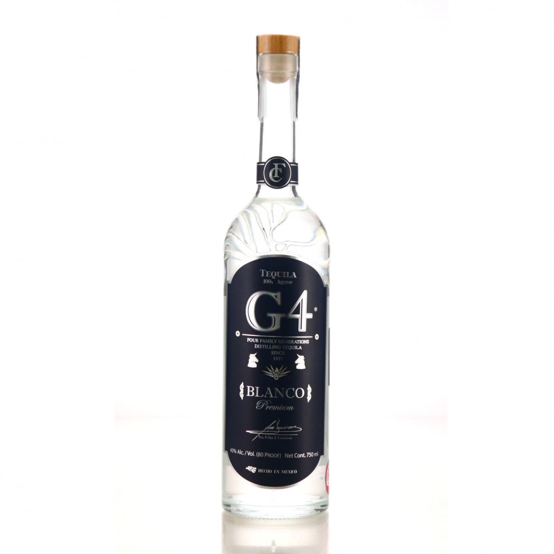 G4 Premium Tequila Blanco 75cl Whisky Auctioneer
