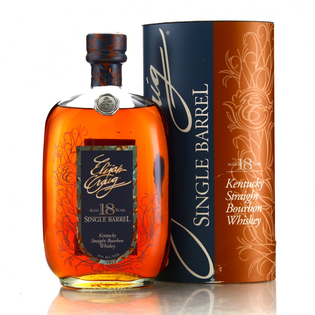 Elijah Craig 1978 Single Barrel 18 Year Old Whisky Auctioneer