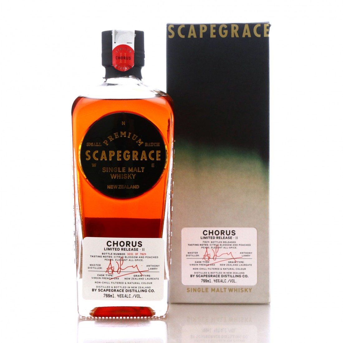 Scapegrace Chorus Limited Release II Whisky Auctioneer