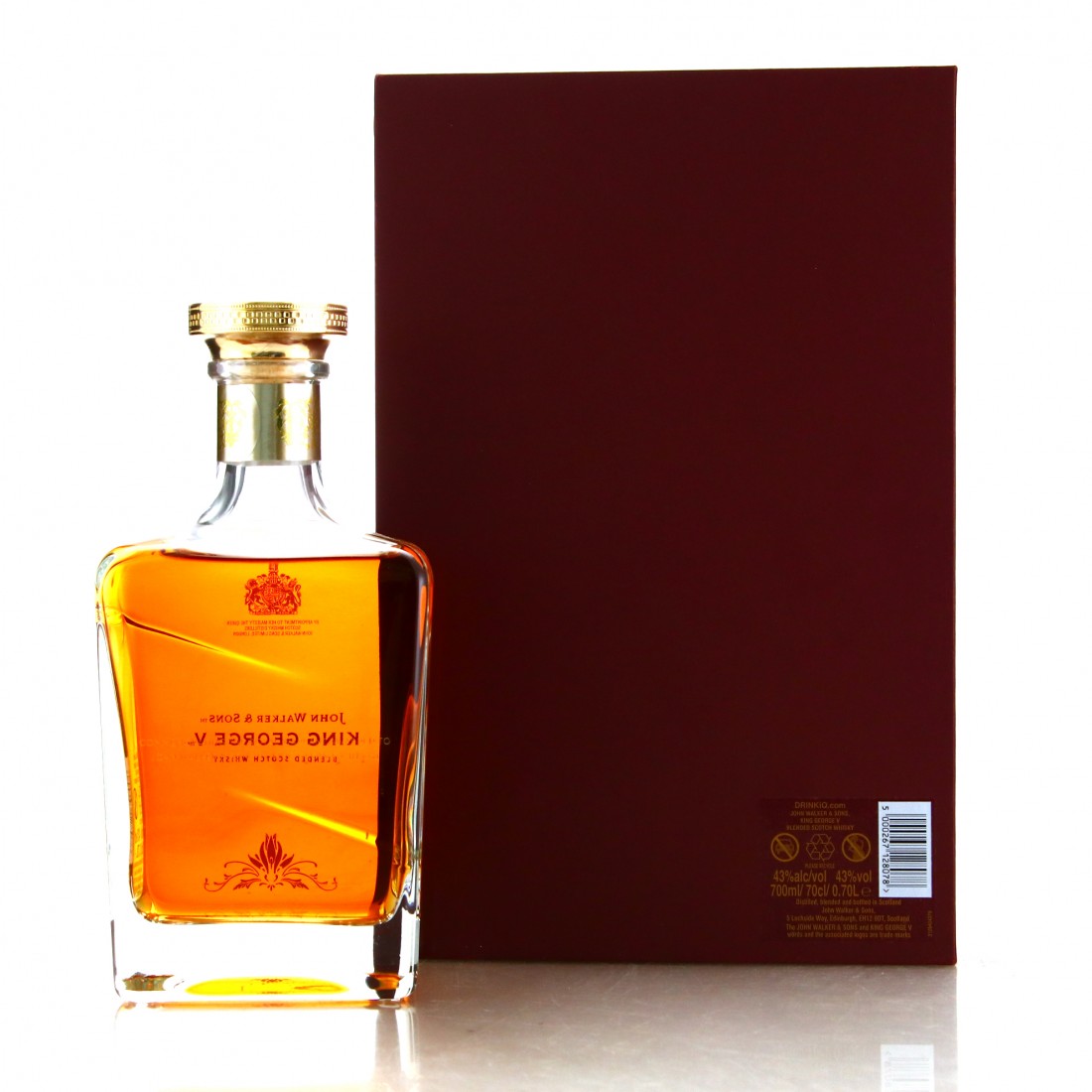 John Walker and Sons King V / Royal Warrant 80th Anniversary