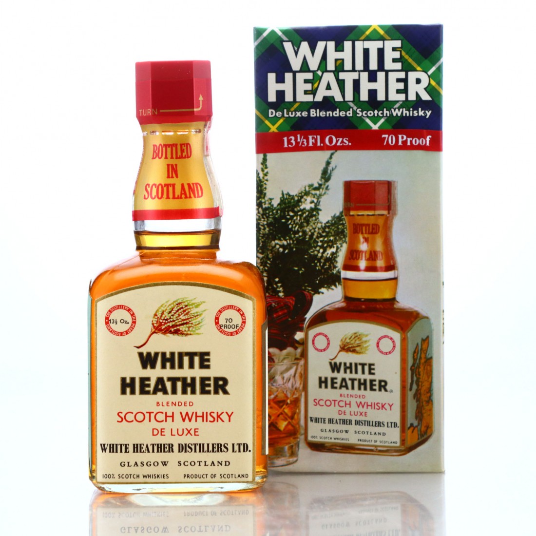 White Heather Scotch Whisky 13 1/3 Fl Oz 1970s Whisky Auctioneer