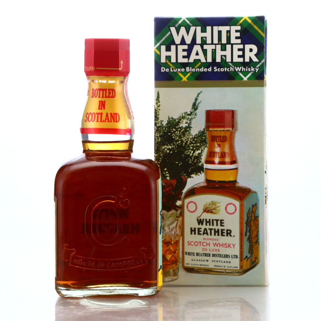 White Heather Scotch Whisky 13 1/3 Fl Oz 1970s Whisky Auctioneer