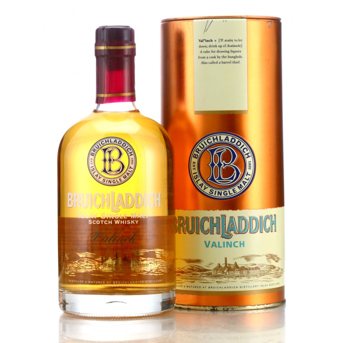 Bruichladdich 1990 Valinch 'The Purest Whisky in Scotland' Whisky