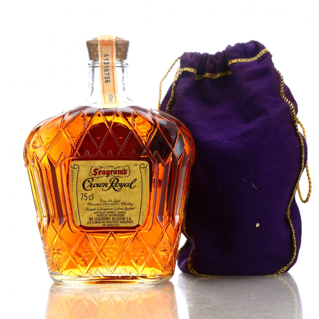 Seagram's Crown Royal 1966 Canadian Whisky Whisky Auctioneer