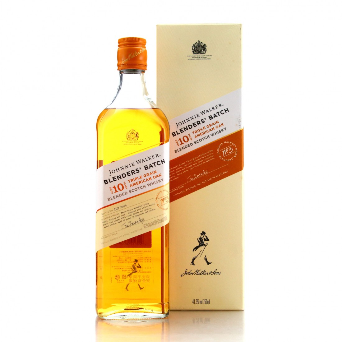 Johnnie Walker 10 Year Old Blenders' Batch 3 Triple Grain 75cl / US