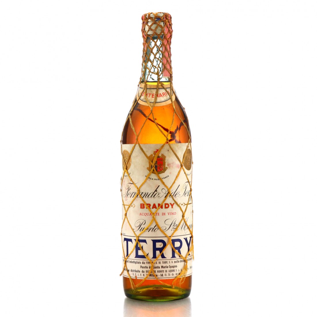 Fernando A. de Terry Brandy Whisky Auctioneer