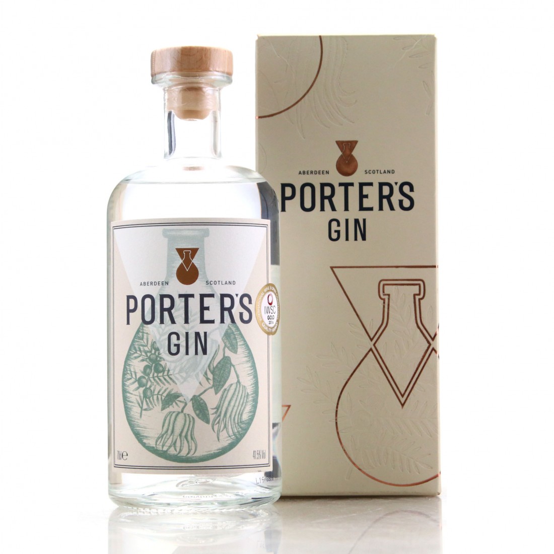 Porter's Gin Whisky Auctioneer