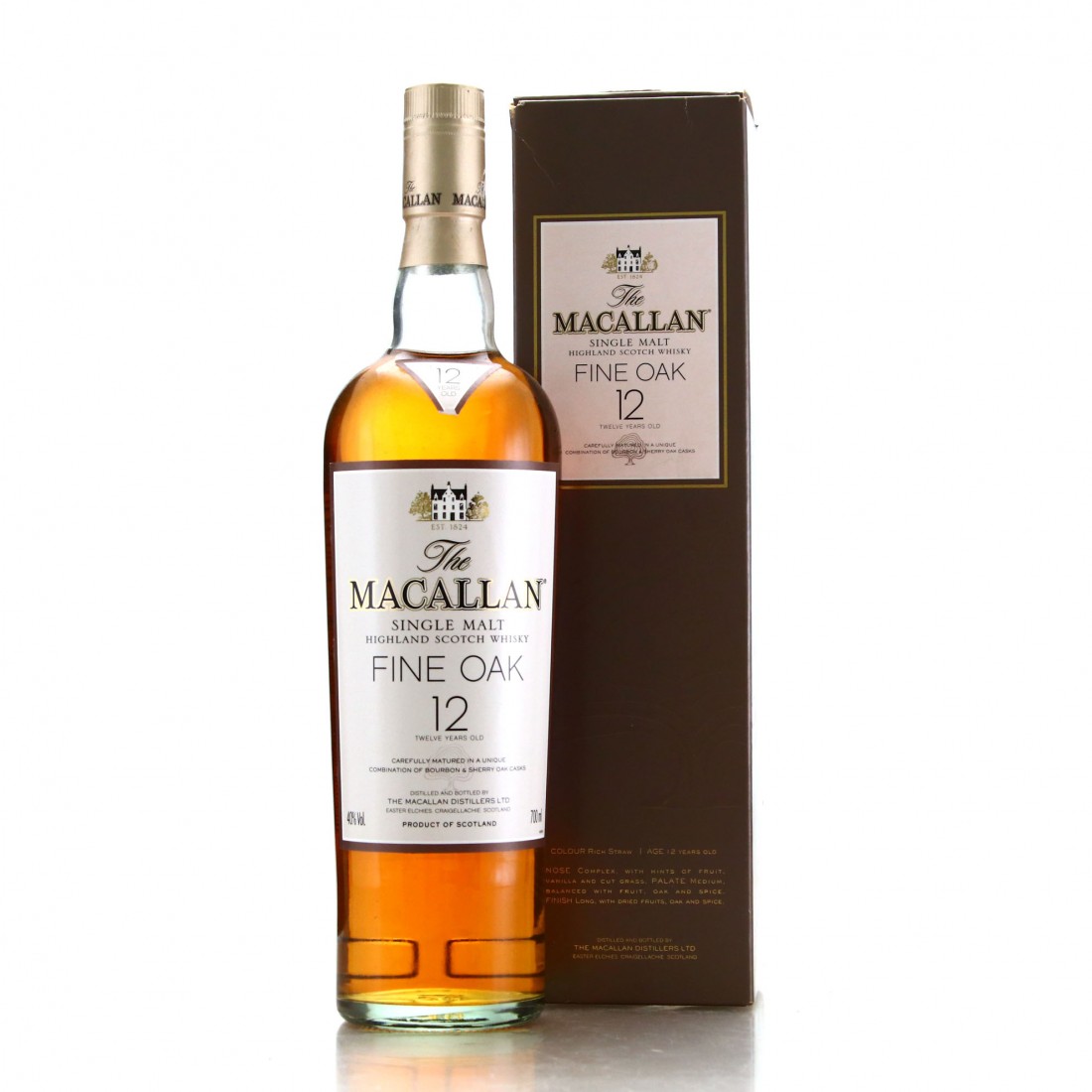 Macallan 12 Year Old Fine Oak pre-2008 | Whisky Auctioneer